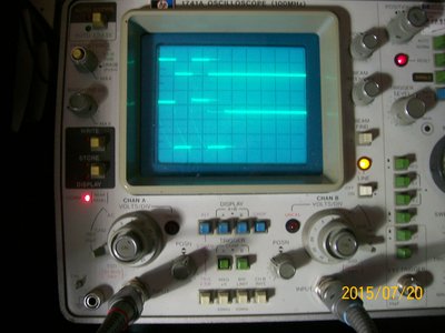 Output signal of the multiplexor wit capacitor C26 removed