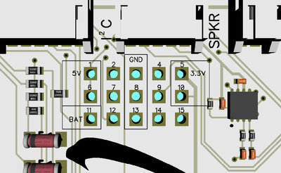 close up of the expansion grid