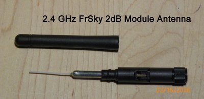 Rubber Ducky FrSky 2.4 GHz 2dB Module Antenna