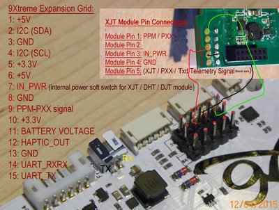 9Xtreme Expansion Grid to XJT module.