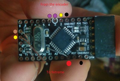 Here you can see that the A4 and A5 are not at the same spot as the arduino you have in the sketch.