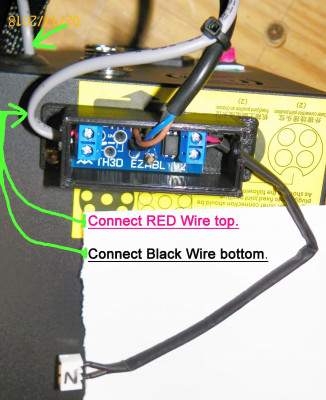 12 volt power to TH3D EZABL Small Black Module Box