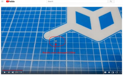 Repairing EZMat Build Sheet with Nozzle Crash