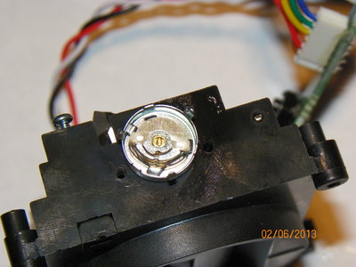 9x Potentiometer with the Resistive Element End removed.