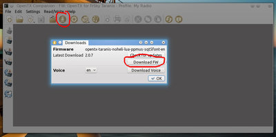My companion, how to download firmware ;-)