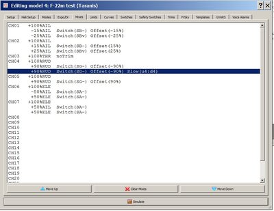 Failed Mix with Slow Up/Down settings.