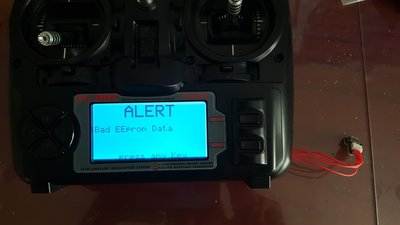 Alert screen.