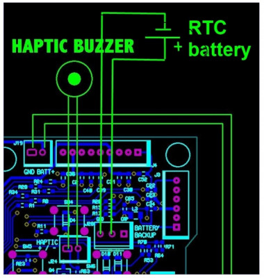 Sky9x board Battery Backup RTC