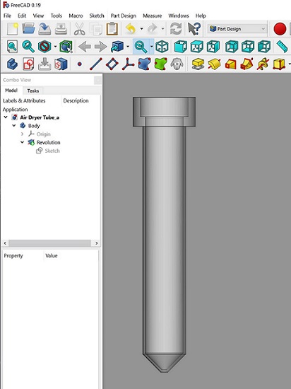 FreeCAD AirDryerTube_b.jpg