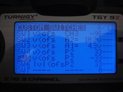 change SW1 -96 to -80, ch3 to your throttle ch