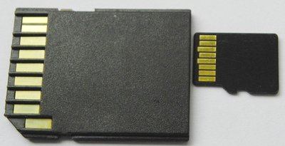 SD to Micro SD card adapter &amp; Micro SD card