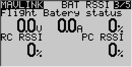 Mavlink screen 3