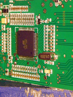 ATMEGA2561-16AU CPU Chip newly Soldered.jpg