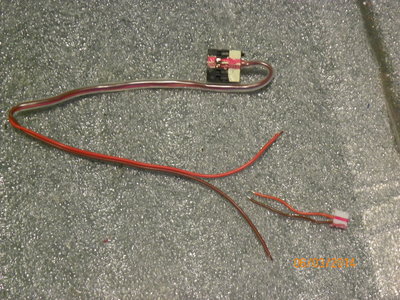 Analog TxD Brown wire and RxD Red Wire Telemetry Cable.